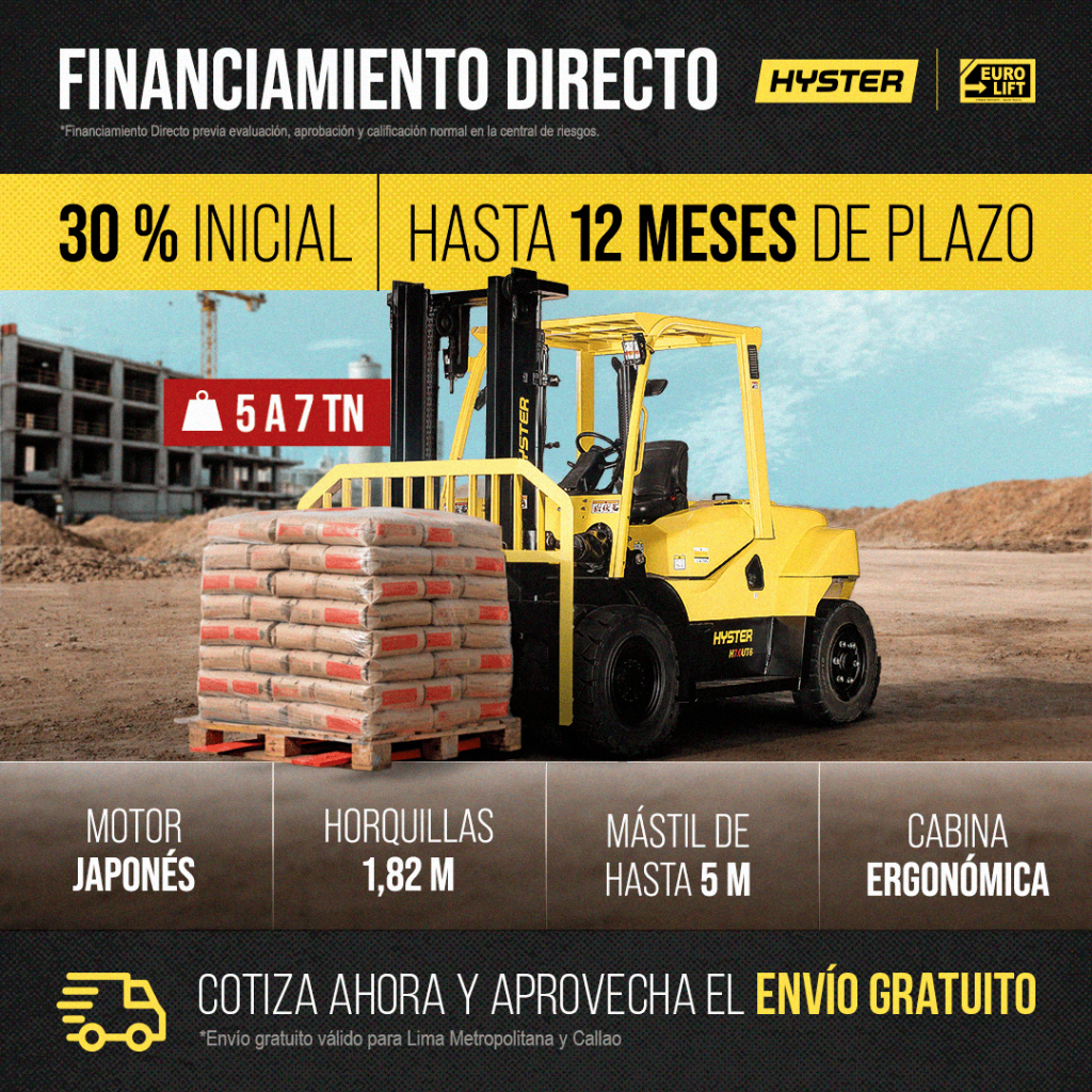 HYSTER – FINANCIAMIENTO DIRECTO